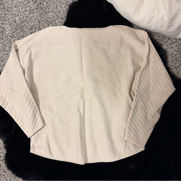 Vila Milano Cream Sweater M - Picture 3 of 4